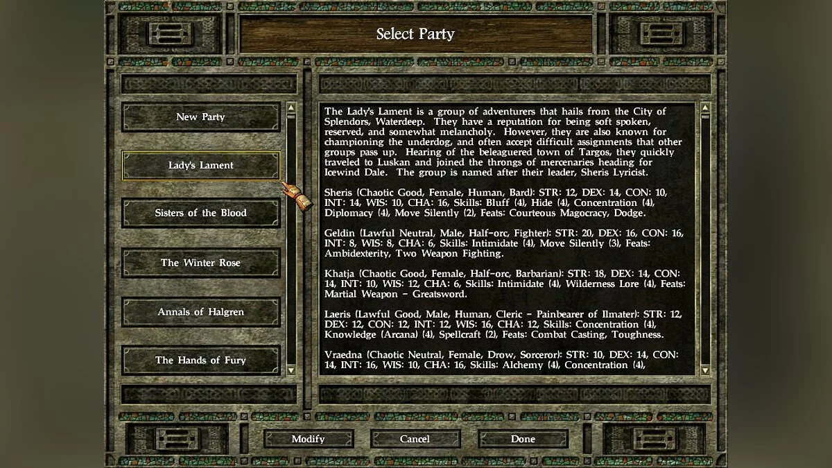 Скриншоты из Icewind Dale 2 / Картинка 16