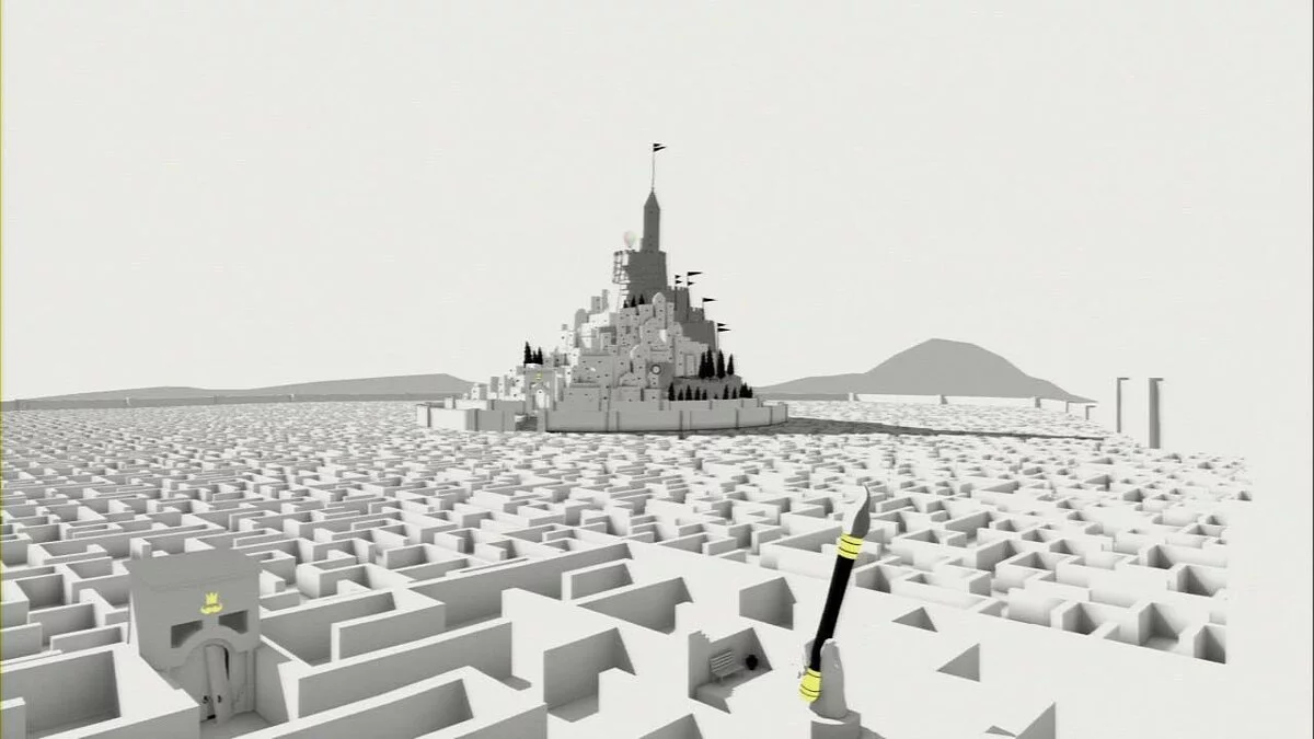 Скриншоты из The Unfinished Swan / Картинка 54