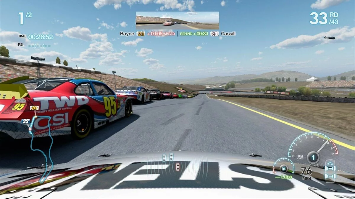 Скриншоты из Nascar The Game: Inside Line / Картинка 15