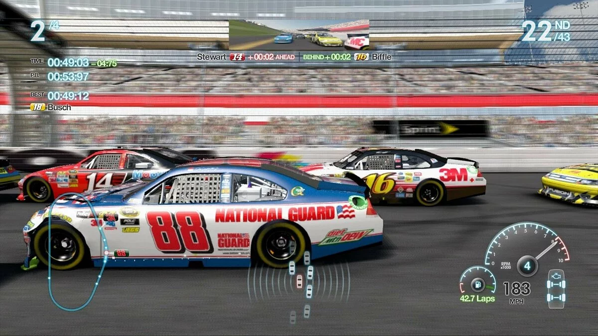 Скриншоты из Nascar The Game: Inside Line / Картинка 16
