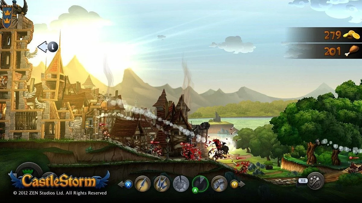 Скриншоты из Castlestorm / Картинка 2