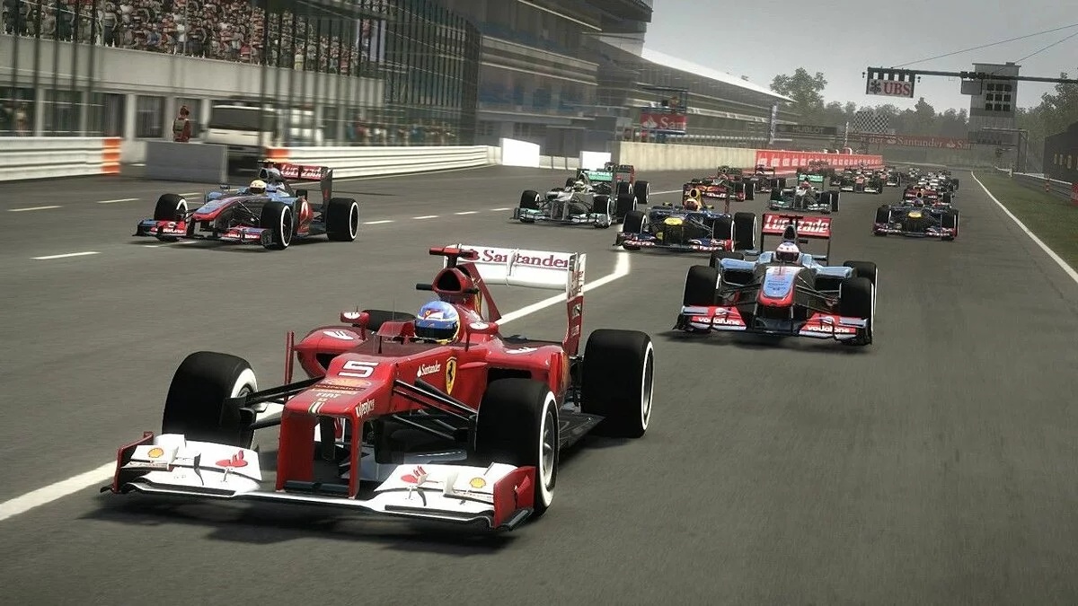 Скриншоты из F1 2012 / Картинка 17
