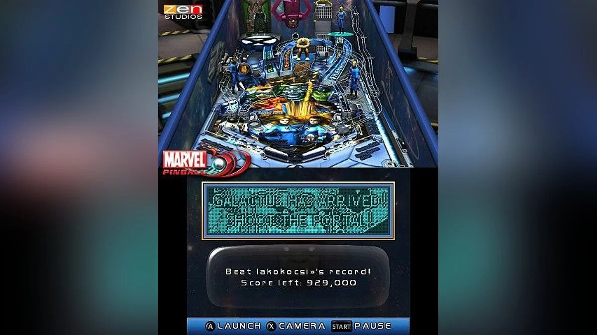 Скриншоты из Marvel Pinball 3D / Картинка 4