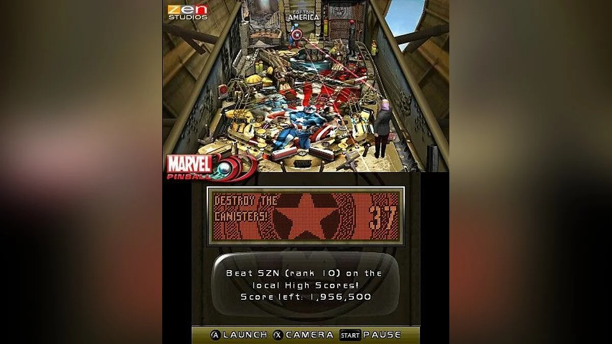 Скриншоты из Marvel Pinball 3D / Картинка 5