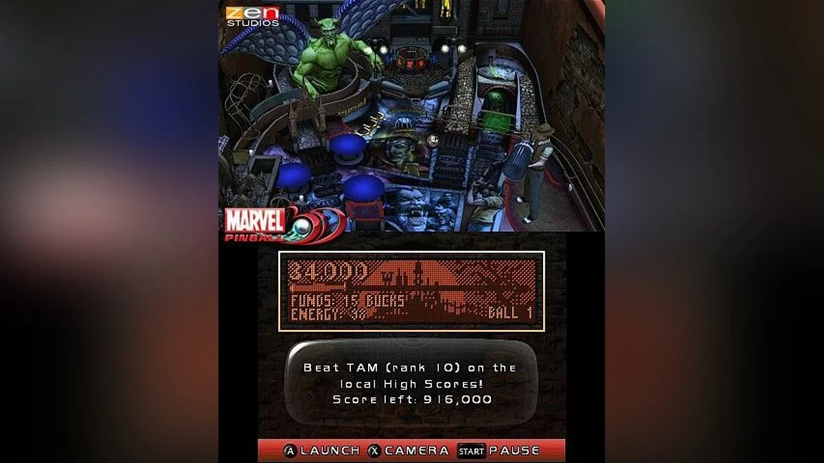 Скриншоты из Marvel Pinball 3D / Картинка 7