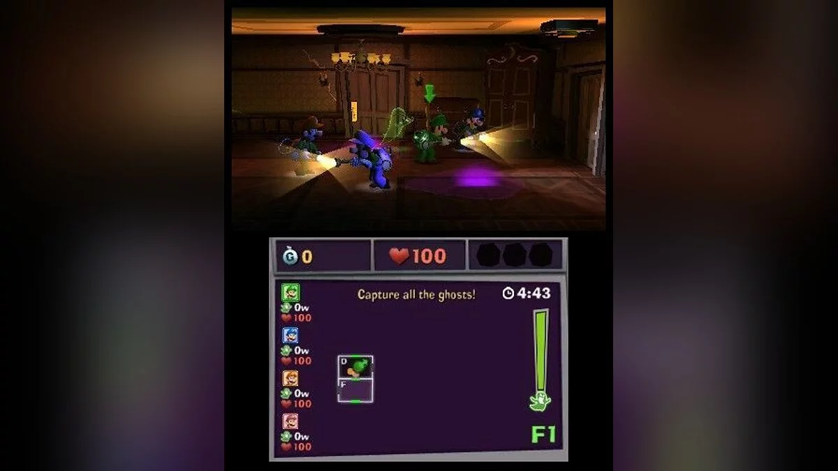 Скриншоты из Luigi's Mansion: Dark Moon / Картинка 17