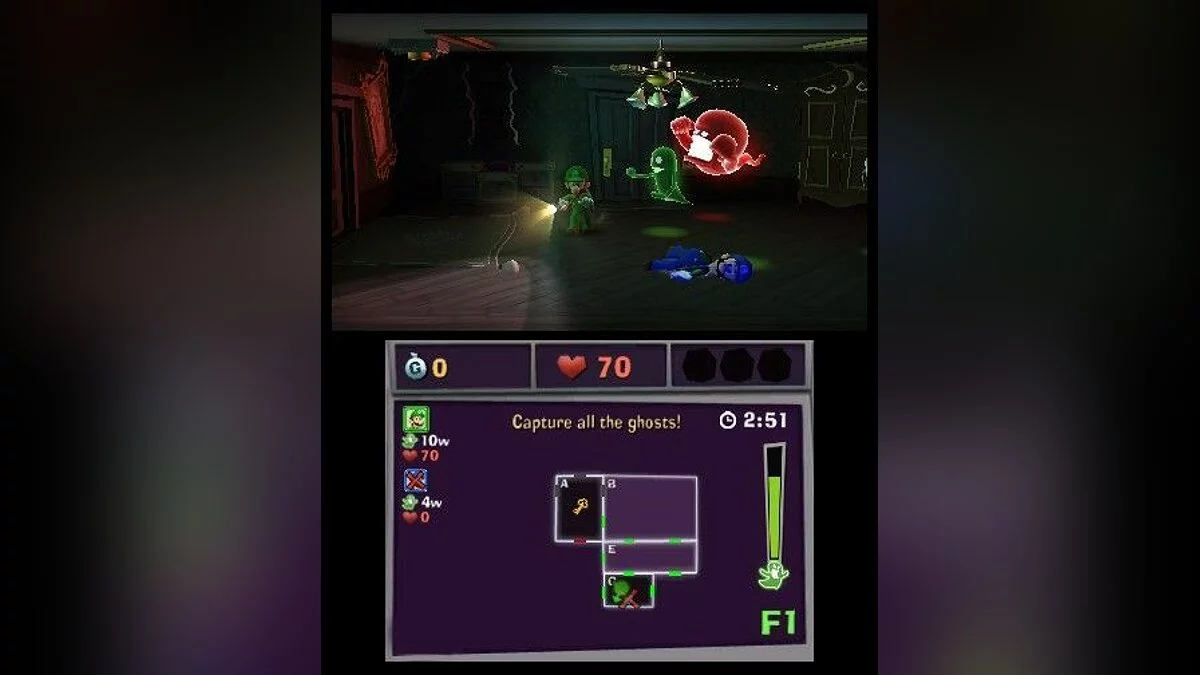 Скриншоты из Luigi's Mansion: Dark Moon / Картинка 19
