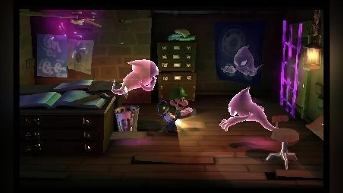 Скриншоты из Luigi's Mansion: Dark Moon / Картинка 14