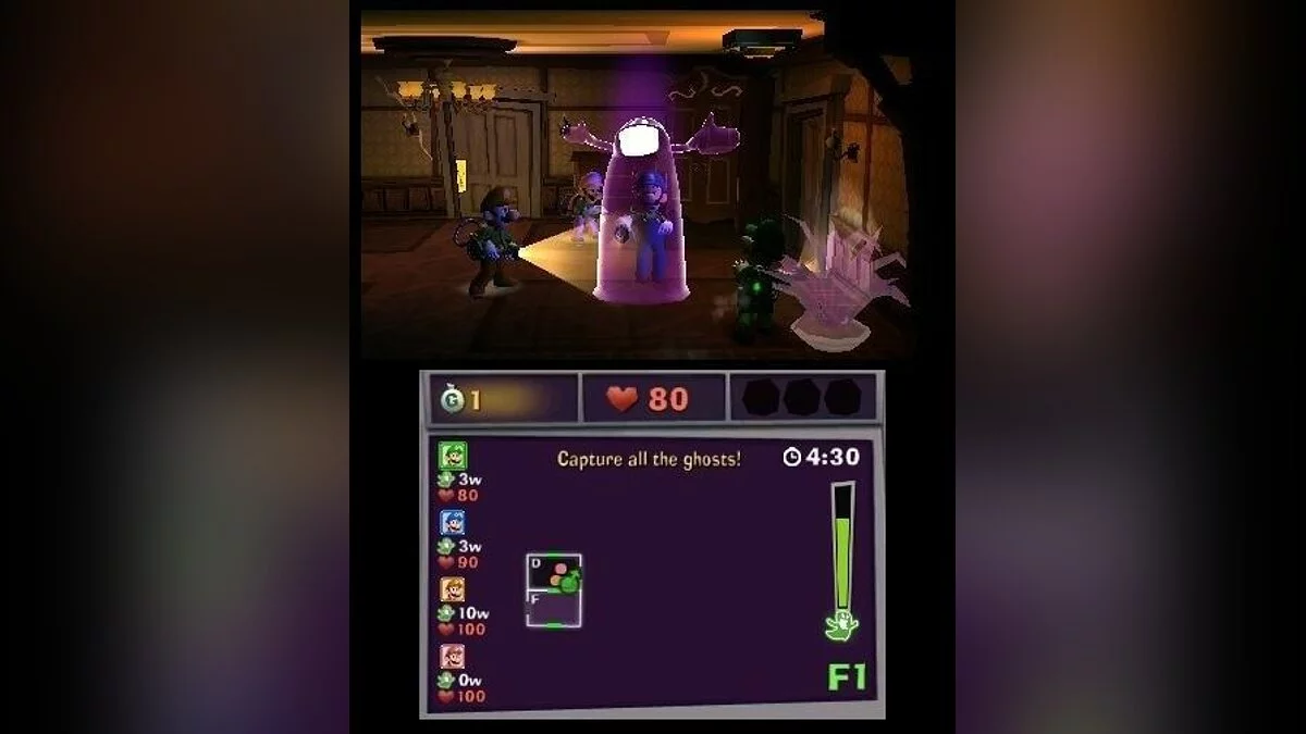 Скриншоты из Luigi's Mansion: Dark Moon / Картинка 24