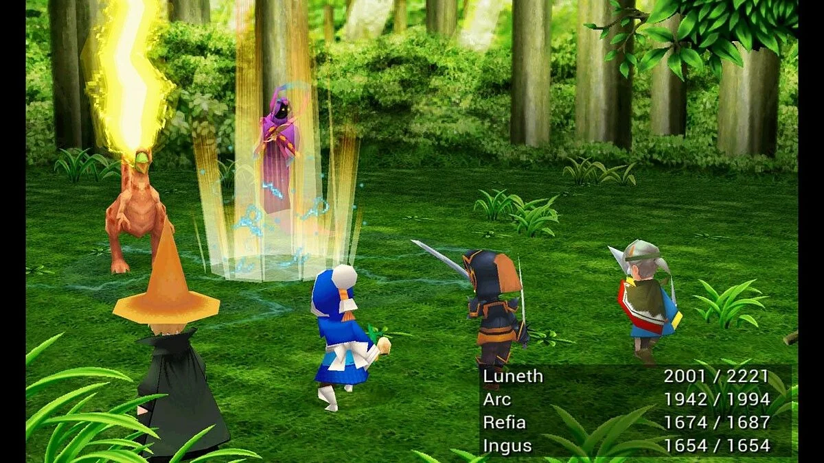 Скриншоты из Final Fantasy III / Картинка 5