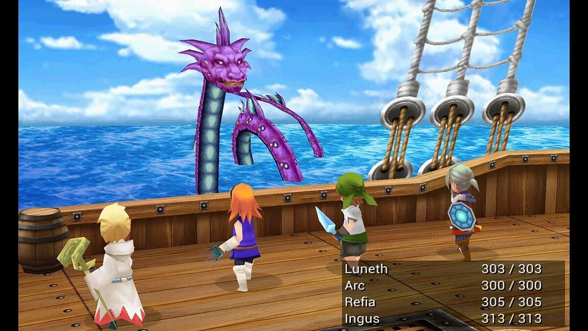 Скриншоты из Final Fantasy III / Картинка 6