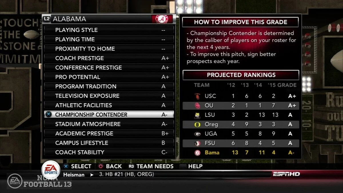 Скриншоты из NCAA Football 13 / Картинка 32