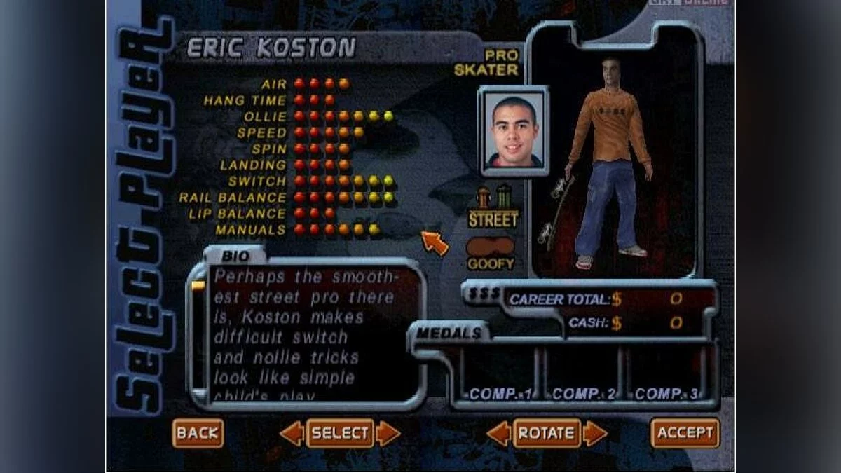 Скриншоты из Tony Hawk's Pro Skater 2 (2000) / Картинка 13