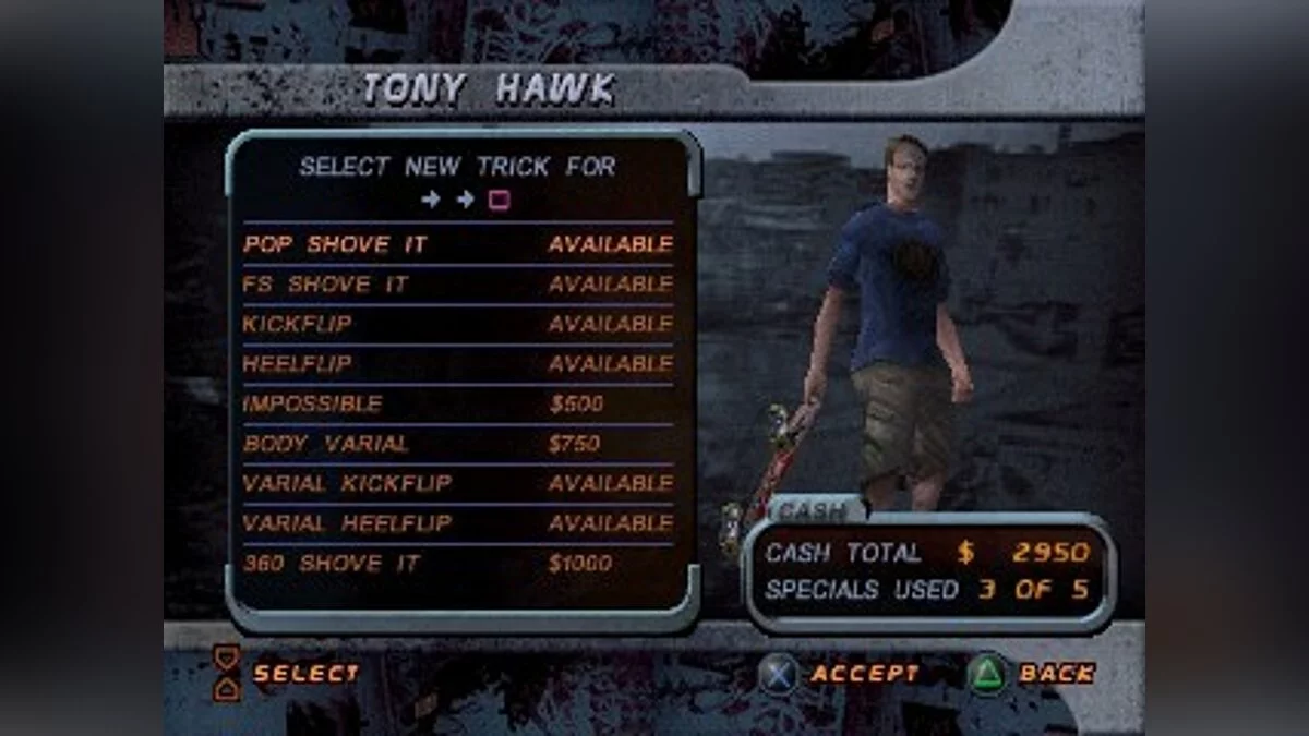 Скриншоты из Tony Hawk's Pro Skater 2 (2000) / Картинка 58
