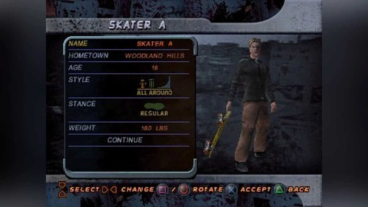 Скриншоты из Tony Hawk's Pro Skater 2 (2000) / Картинка 65
