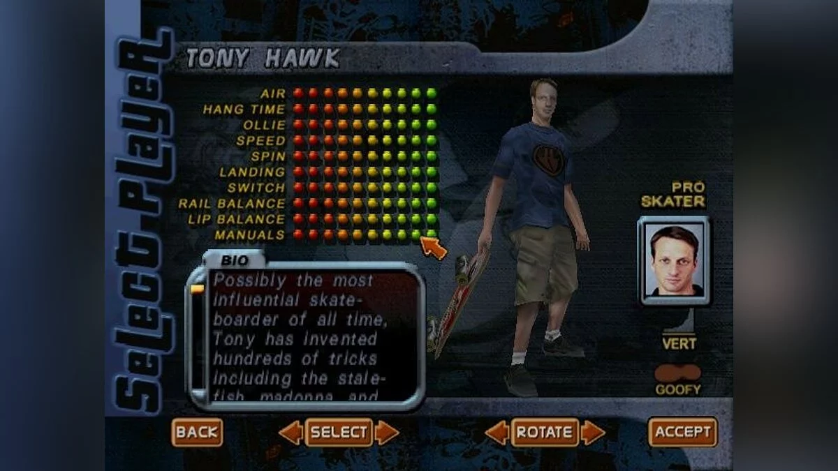 Скриншоты из Tony Hawk's Pro Skater 2 (2000) / Картинка 82