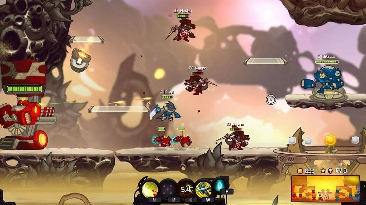 Скриншоты из Awesomenauts / Картинка 41