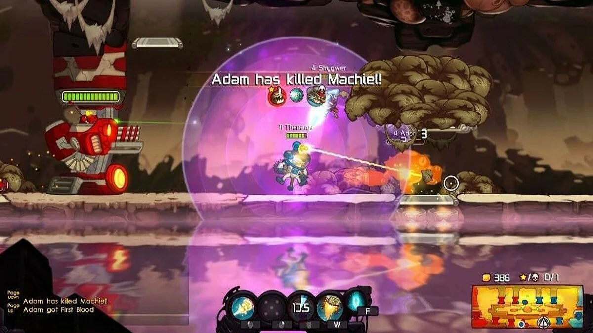 Скриншоты из Awesomenauts / Картинка 47