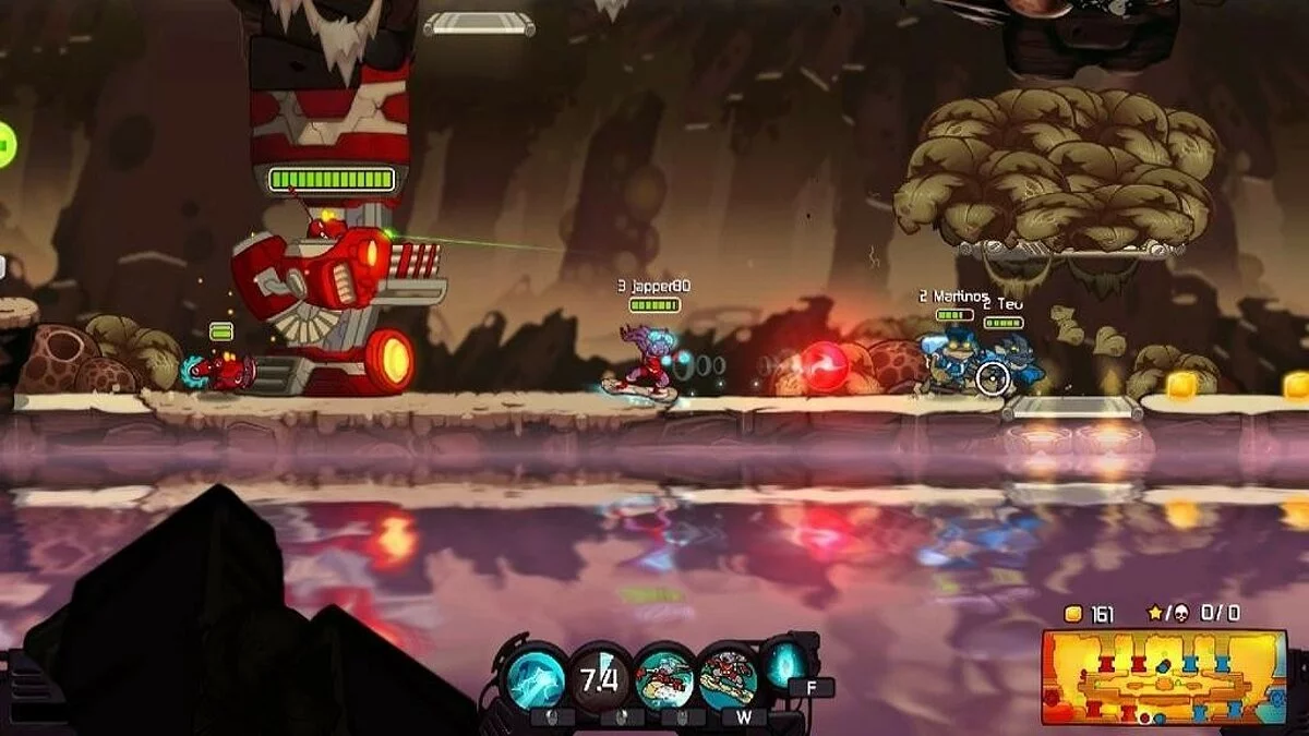 Скриншоты из Awesomenauts / Картинка 50