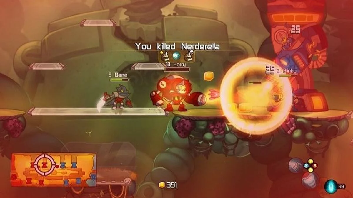 Скриншоты из Awesomenauts / Картинка 55