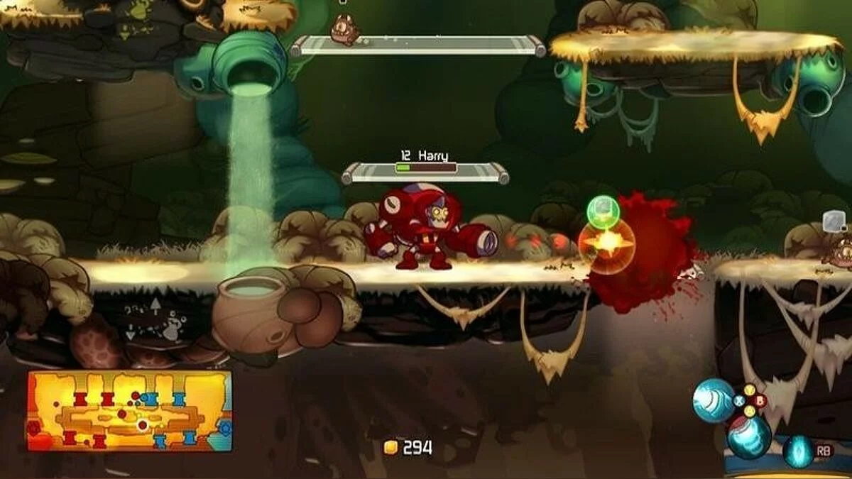 Скриншоты из Awesomenauts / Картинка 58