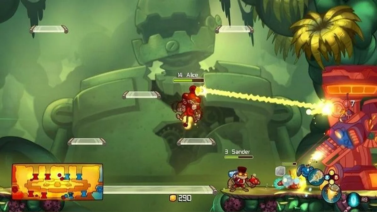 Скриншоты из Awesomenauts / Картинка 59