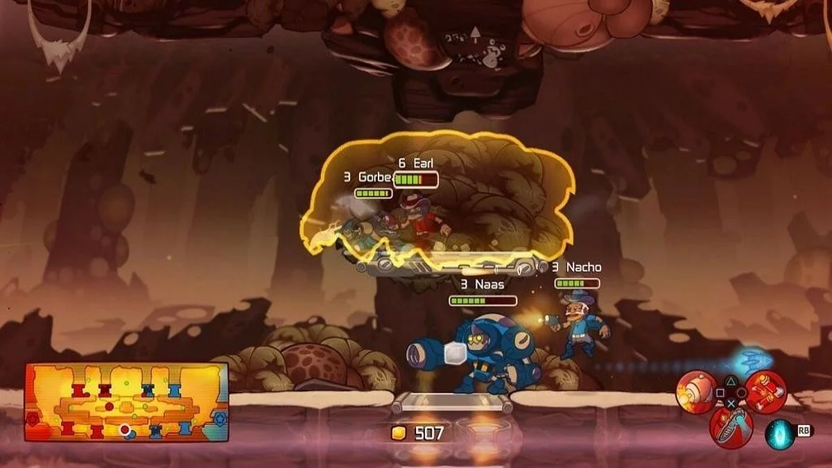 Скриншоты из Awesomenauts / Картинка 61