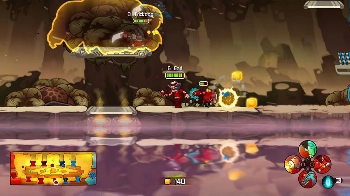 Скриншоты из Awesomenauts / Картинка 64