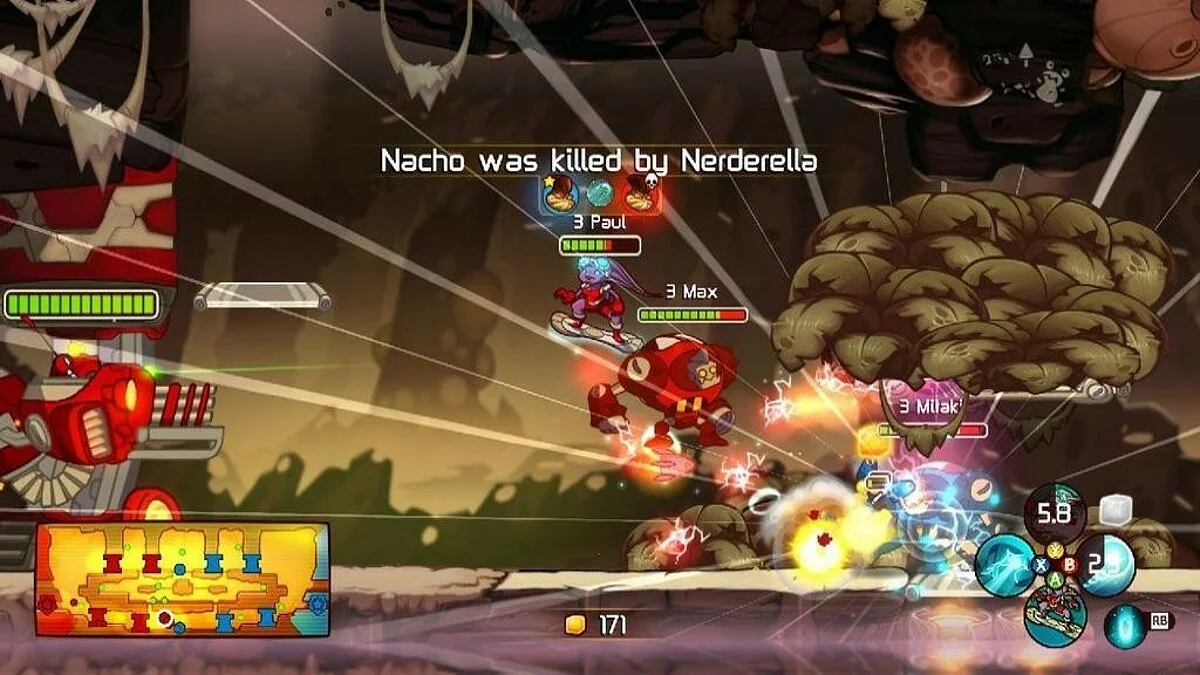 Скриншоты из Awesomenauts / Картинка 69
