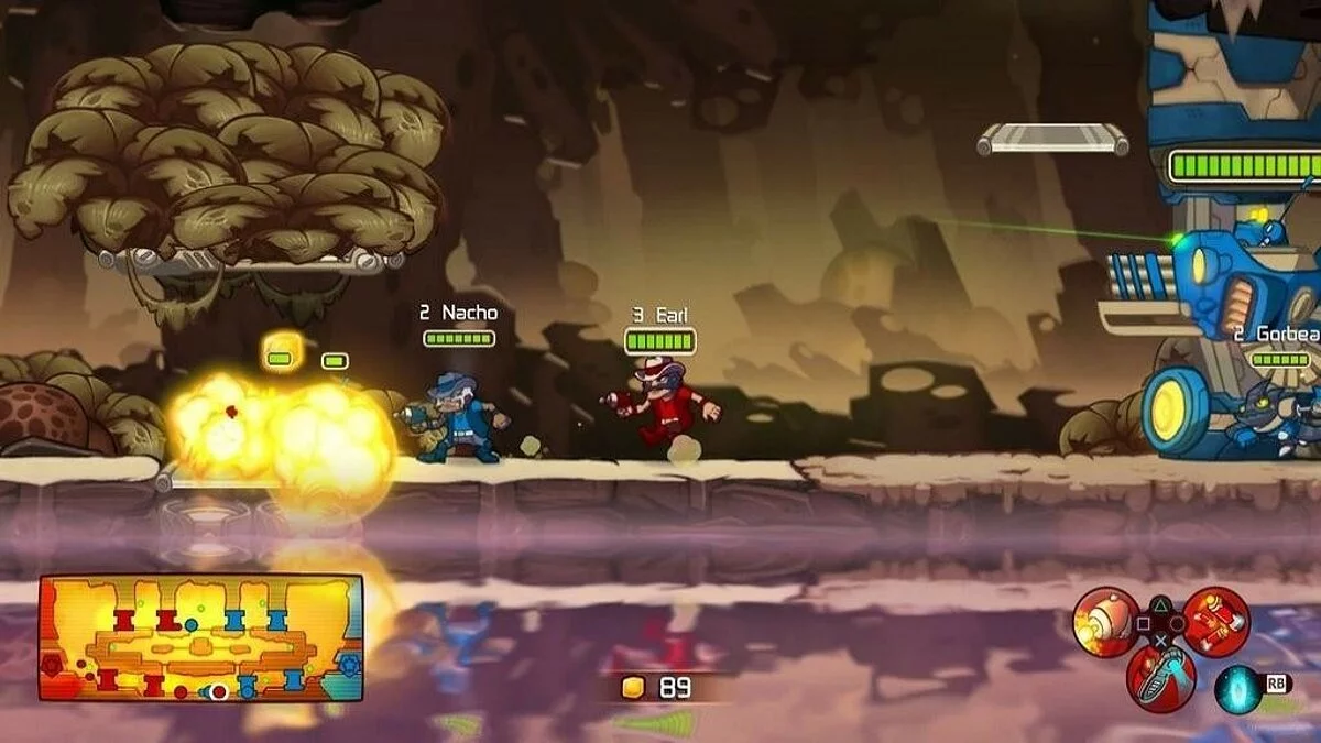 Скриншоты из Awesomenauts / Картинка 80