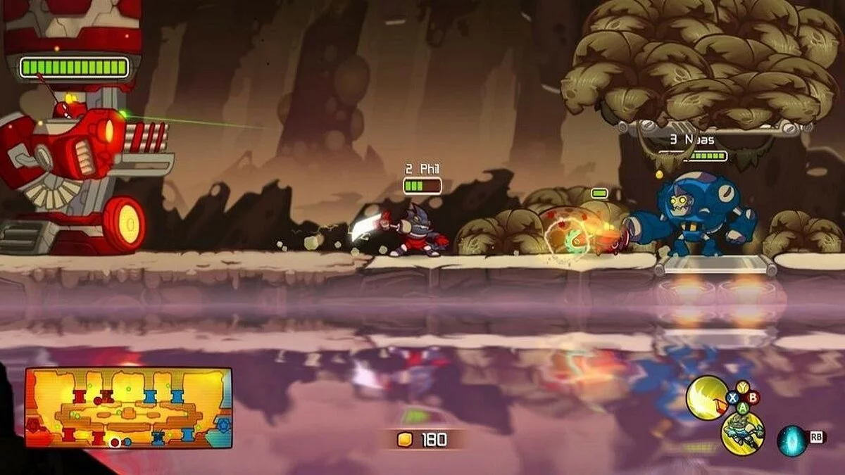 Скриншоты из Awesomenauts / Картинка 81