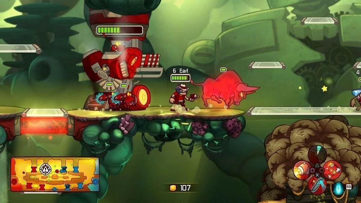Скриншоты из Awesomenauts / Картинка 83