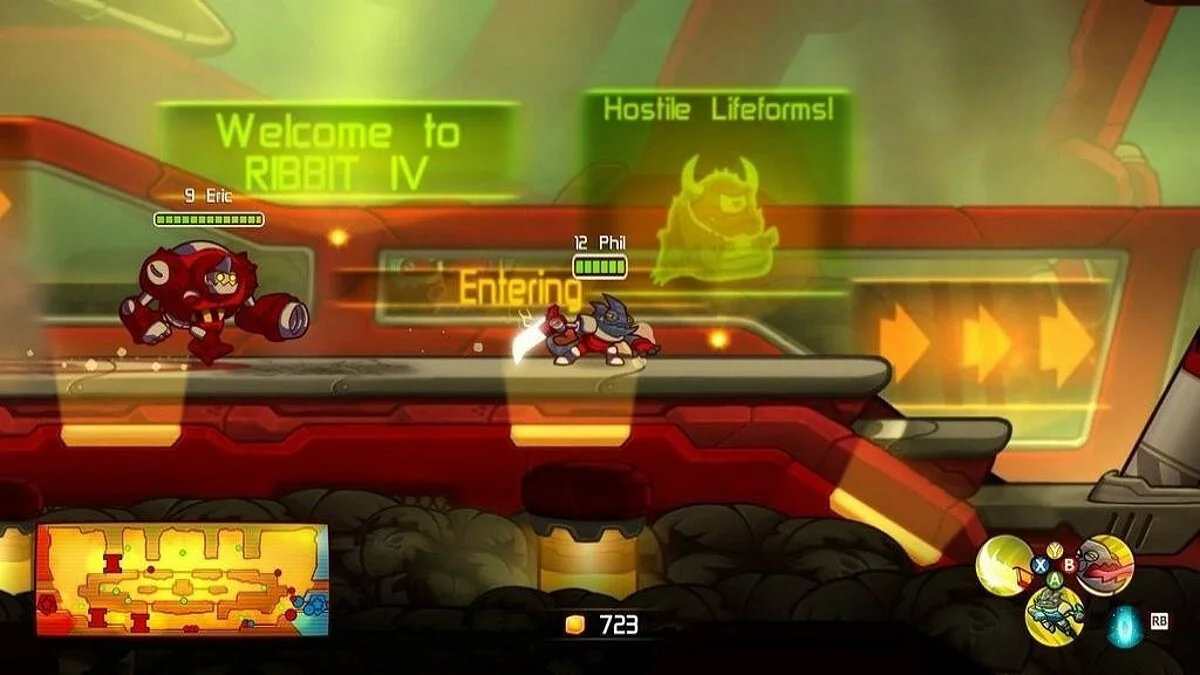 Скриншоты из Awesomenauts / Картинка 91