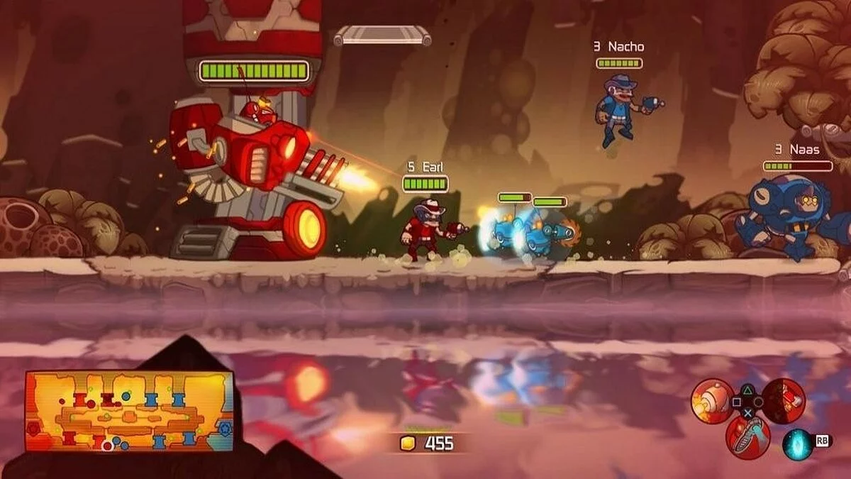 Скриншоты из Awesomenauts / Картинка 99