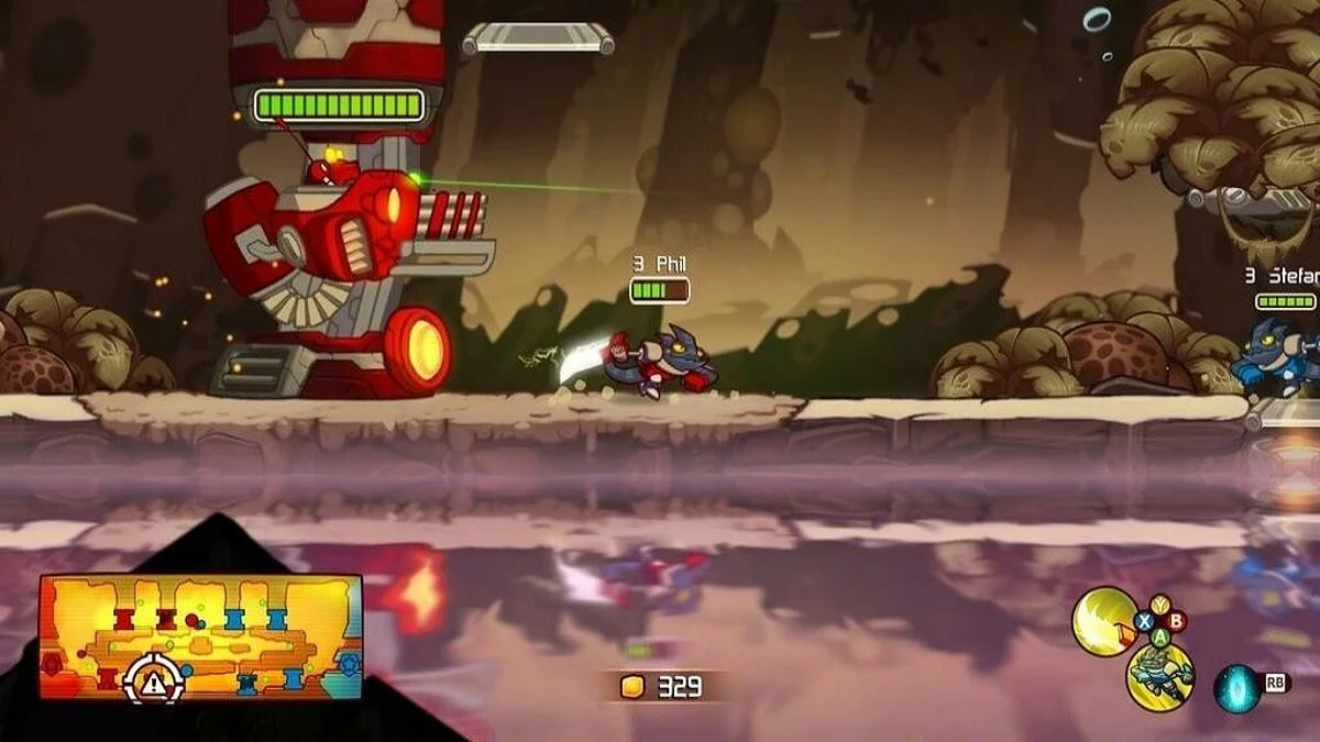 Скриншоты из Awesomenauts / Картинка 100