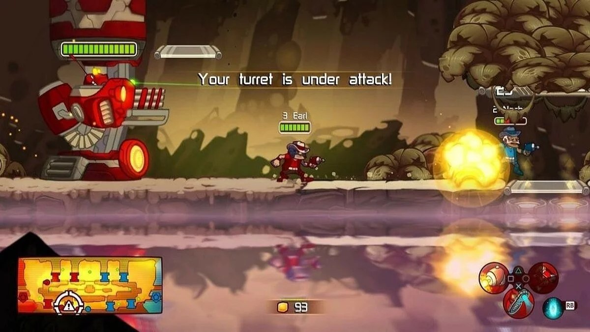 Скриншоты из Awesomenauts / Картинка 101