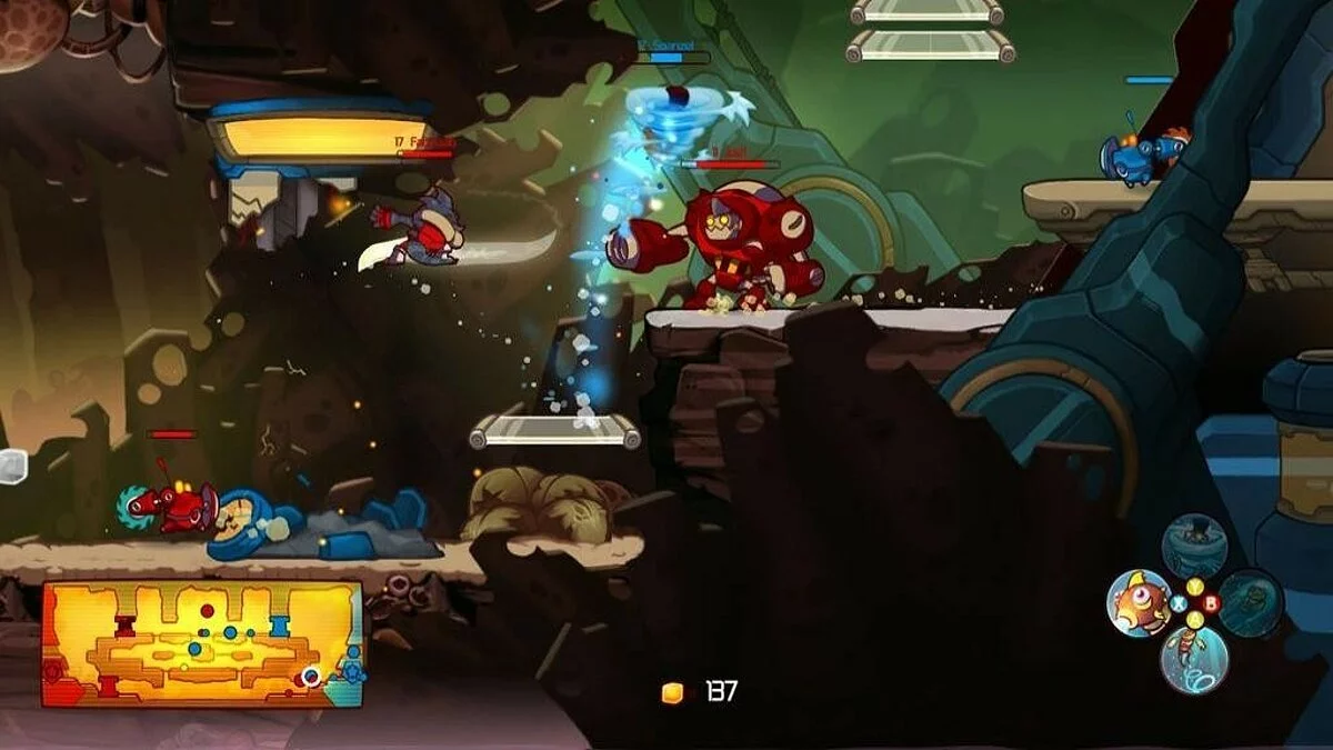Скриншоты из Awesomenauts / Картинка 104