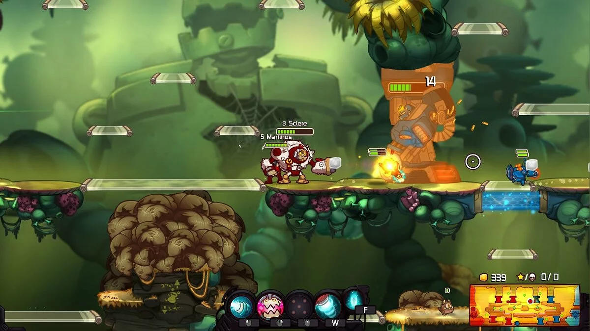 Скриншоты из Awesomenauts / Картинка 112