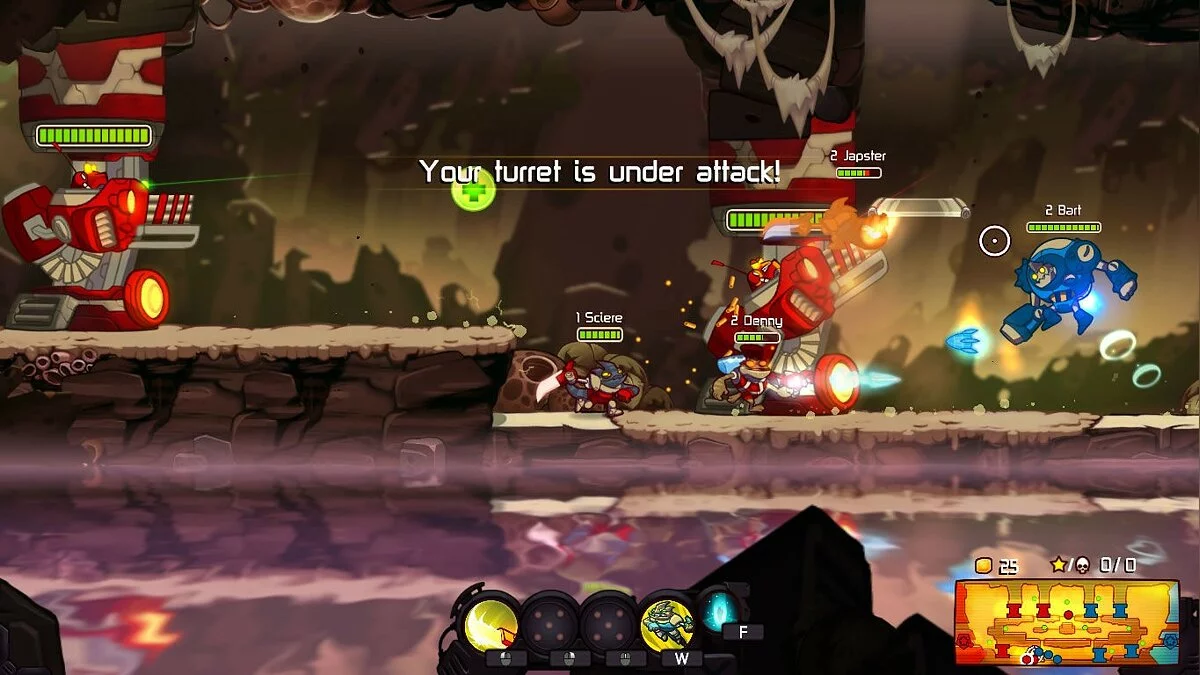 Скриншоты из Awesomenauts / Картинка 117