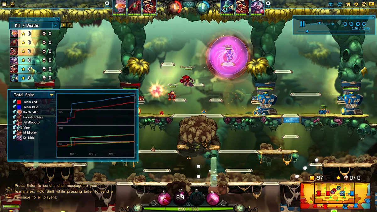 Скриншоты из Awesomenauts / Картинка 138