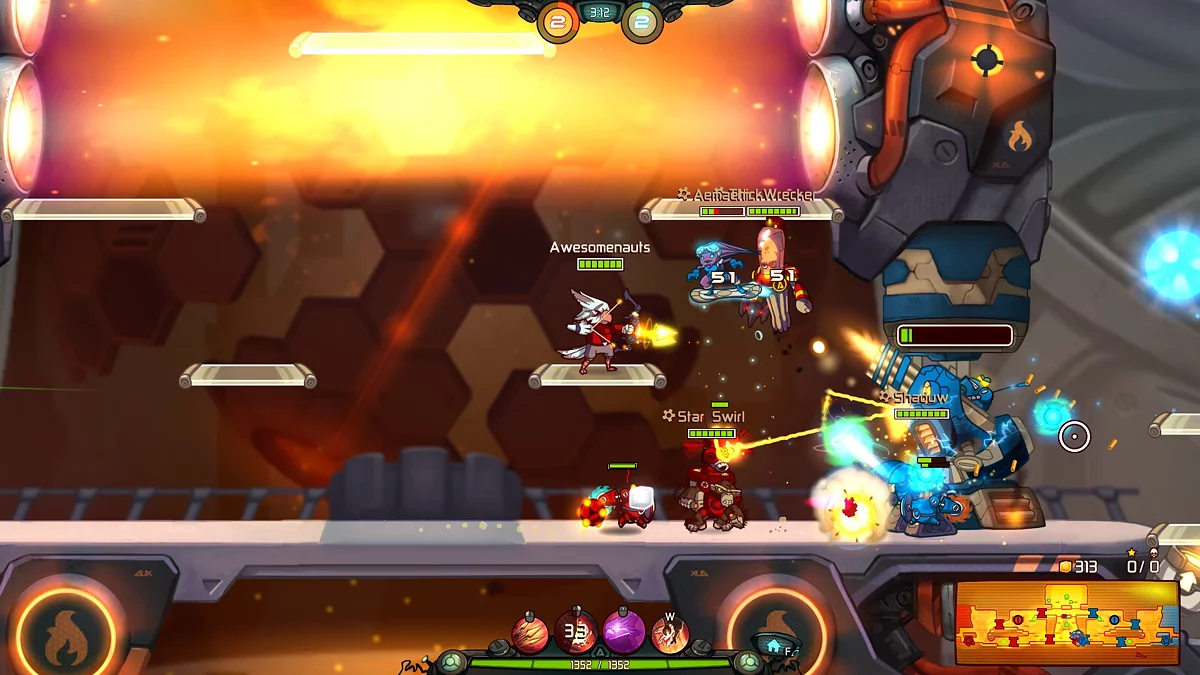 Скриншоты из Awesomenauts / Картинка 132