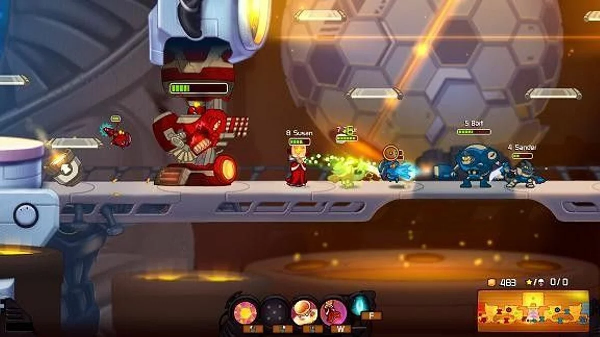 Скриншоты из Awesomenauts / Картинка 1