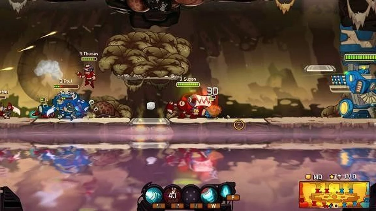 Скриншоты из Awesomenauts / Картинка 6