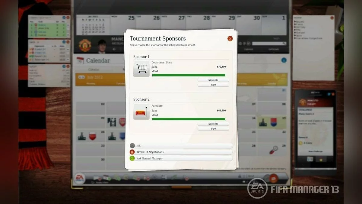 Скриншоты из FIFA Manager 13 / Картинка 55