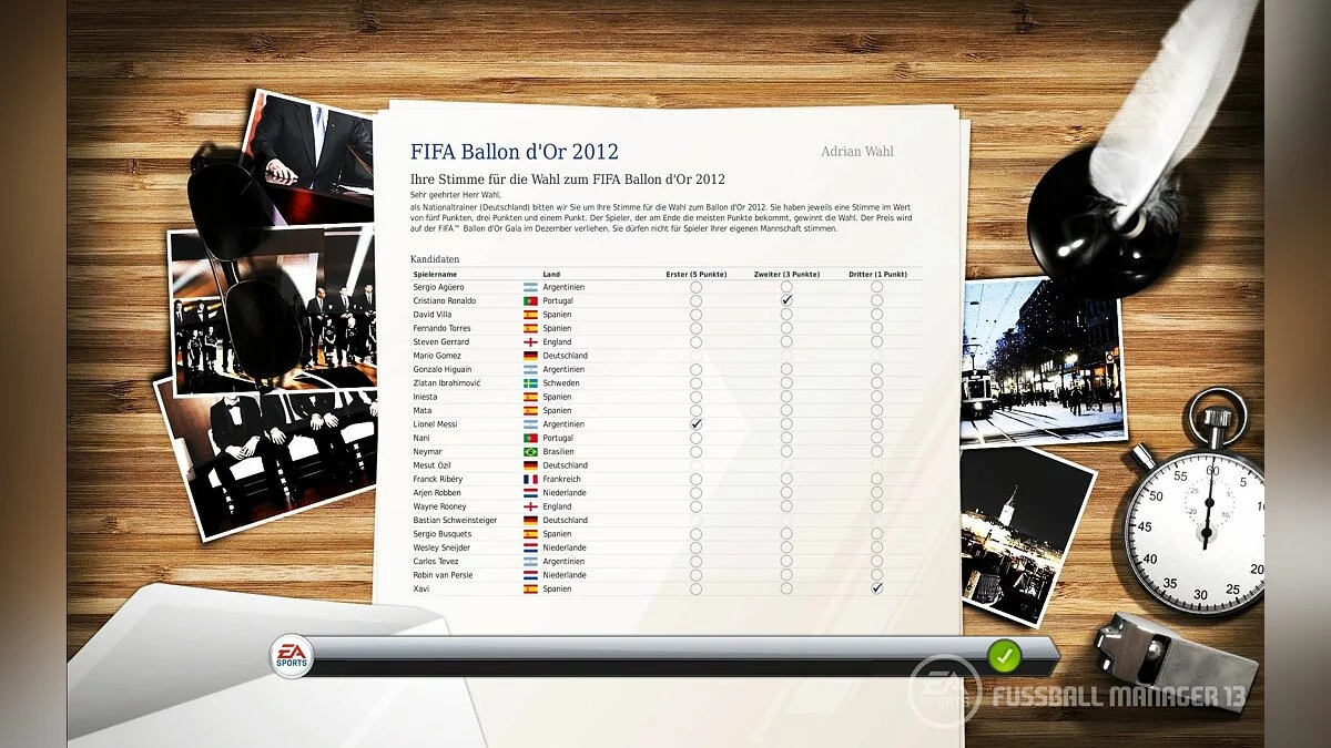 Скриншоты из FIFA Manager 13 / Картинка 8