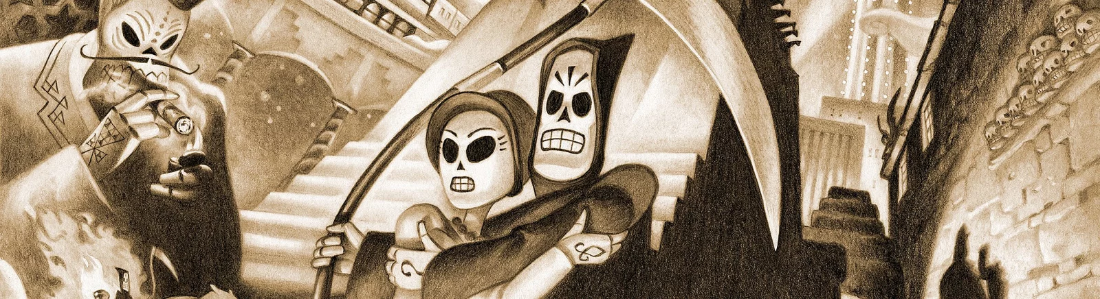 Grim Fandango - что это за игра, трейлер, системные требования, отзывы и оценки, цены и скидки, гайды и прохождение, похожие игры 