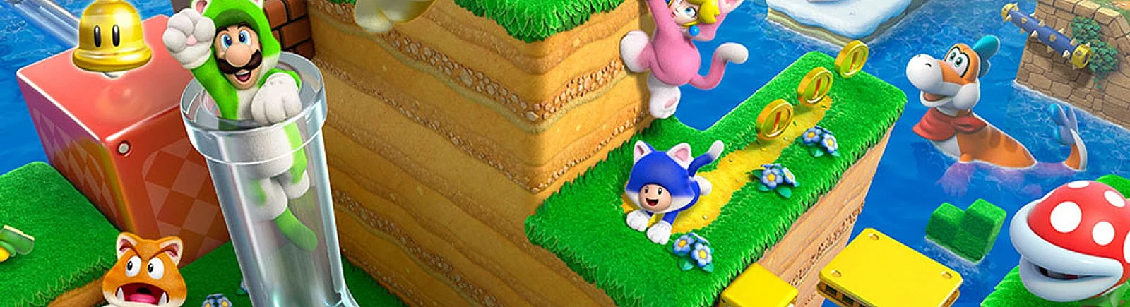 Super Mario 3D World - что это за игра, трейлер, системные требования, отзывы и оценки, цены и скидки, гайды и прохождение, похожие игры 