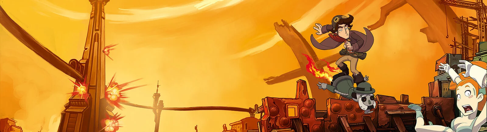 Goodbye Deponia - что это за игра, трейлер, системные требования, отзывы и оценки, цены и скидки, гайды и прохождение, похожие игры 