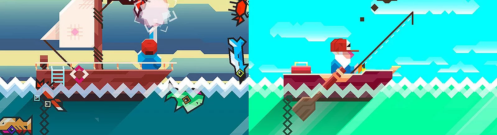 Лучшие игры, похожие на Ridiculous Fishing (Ridiculous Fishing - A Tale of Redemption)