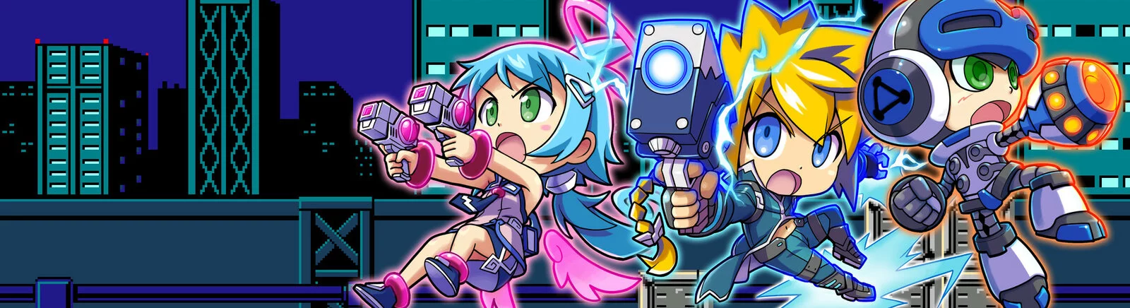 Mighty Gunvolt - что это за игра, трейлер, системные требования, отзывы и оценки, цены и скидки, гайды и прохождение, похожие игры 